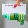 Exaggerated Shape Earrings 6-Piece Set Premium Geometric Light Luxury Earrings Earstuds Earrings Combination Jewelry Gift
