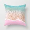 Pillow Print Cartoon Flamingo Grass Mud Horse Cushion Peach Leather Velvet Polyester Pillow Cover