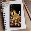 P-Nightmare Before Christmas Phone Case For Samsung Galaxy A73,21,22,32,71,53,52,51,80,5G Soft Black Cover