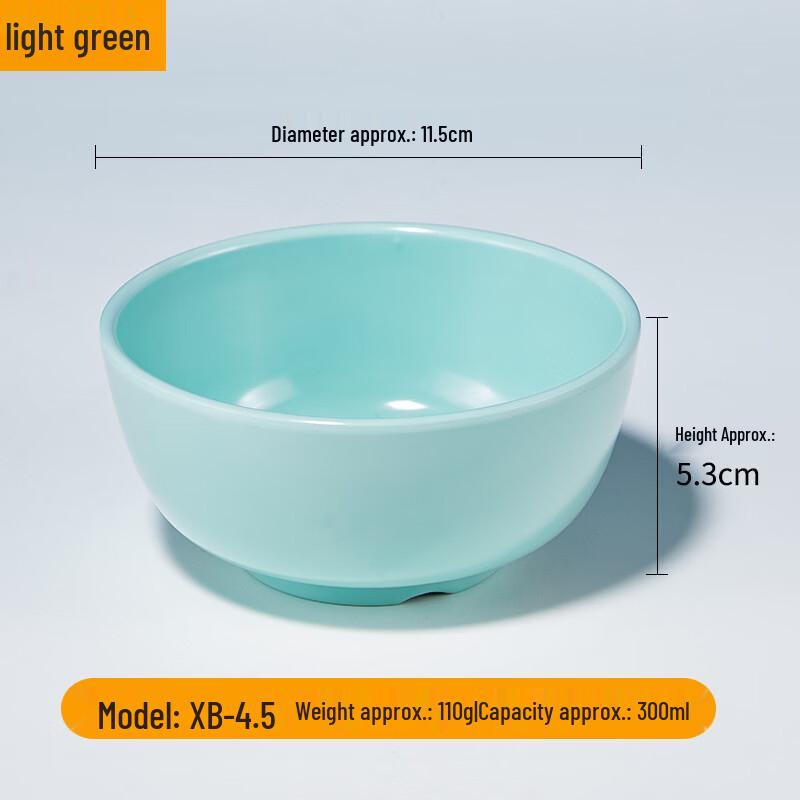 ZISIZ Minimalist Melamine Rice Bowl