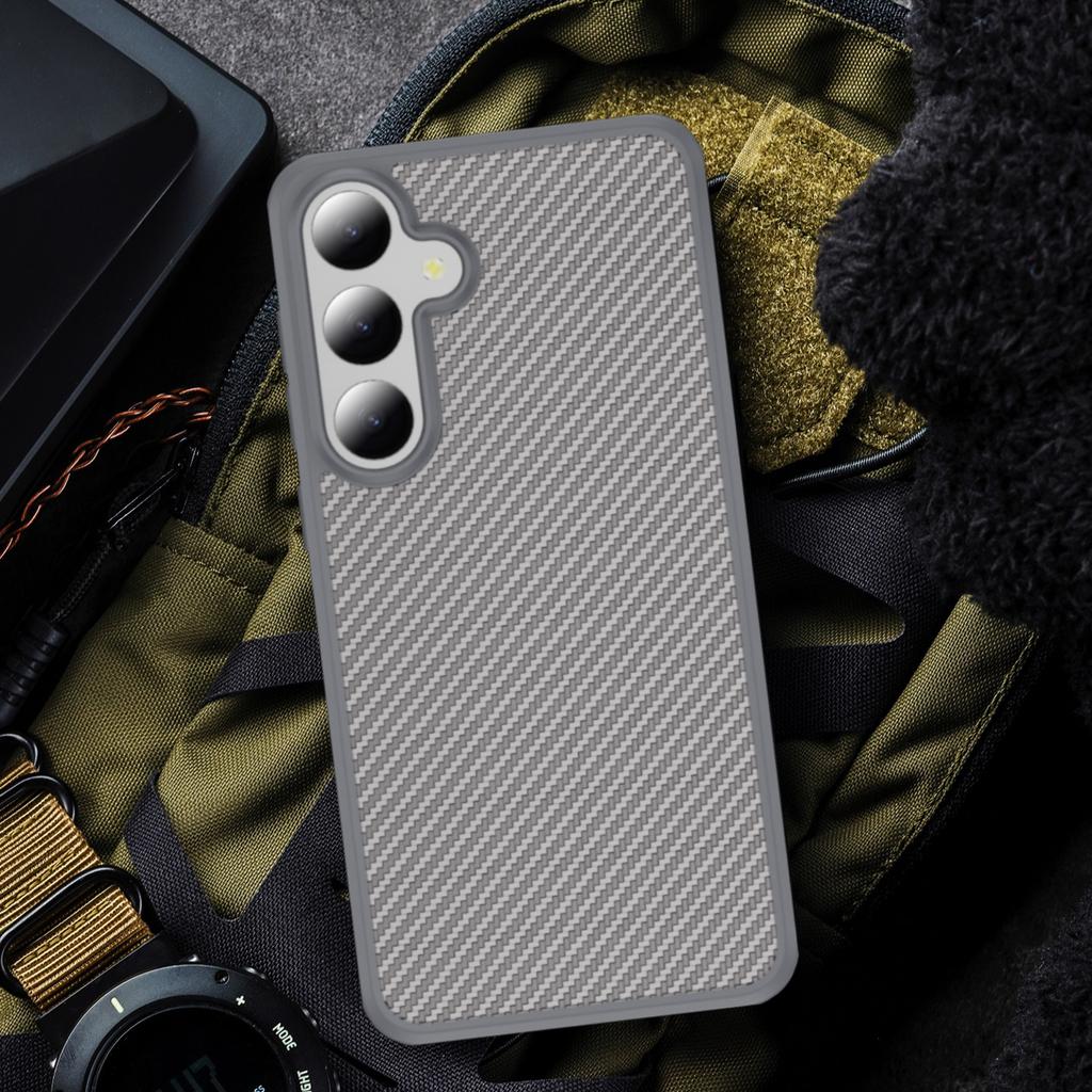 Carbon Fiber Shockproof Anti-Scratch Case for Samsung Galaxy S26 S25 Ultra S24 S23 Plus S 25 24 Protection Accessories