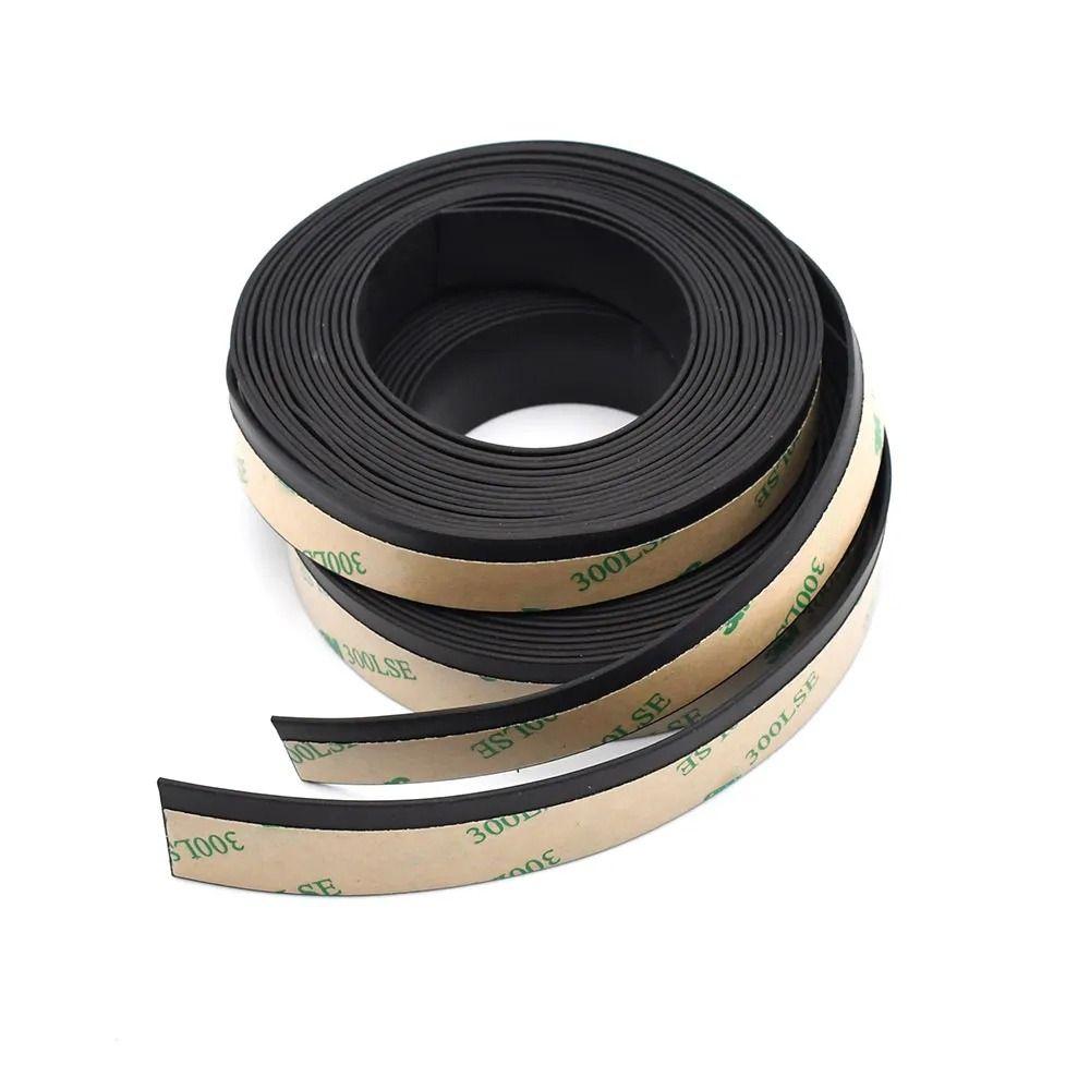 1Pcs Auto Front Rear Windshield Car Sealing Strip Noise Insulation Interior Accessories Window Edge Weatherstrip Rubber