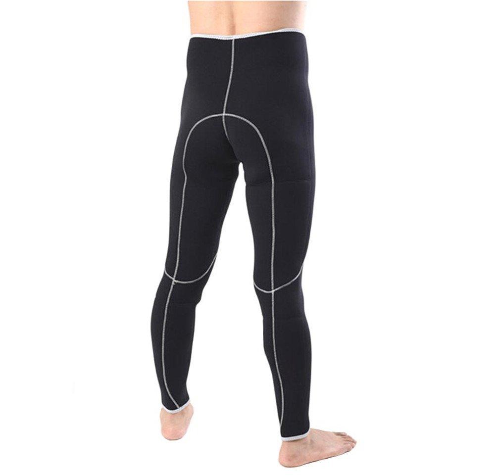 MORGEN SKY Men's 2-Piece 5mm Wetsuit for Spearfishing and Diving, Long Pants, 1301 (Bottoms Only, Size L)
