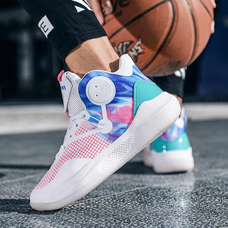 Men Basketball Shoes Field High-Quality Brand Male Non-slip Basketball Boots Women Waterproof Luxury Wearable Tennis Sneakers