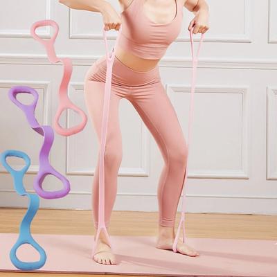 8-Figure Yoga Stretching Fitness Band Open Shoulder Beauty Back Fitness  Exercise Room