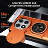 KEYSION Magnetic Phone Case for Redmi Note 14 Pro 4G 5G 14 Pro+5G Slide Camera Protection Upright Kickstand Ring Shockproof Cover for POCO X7