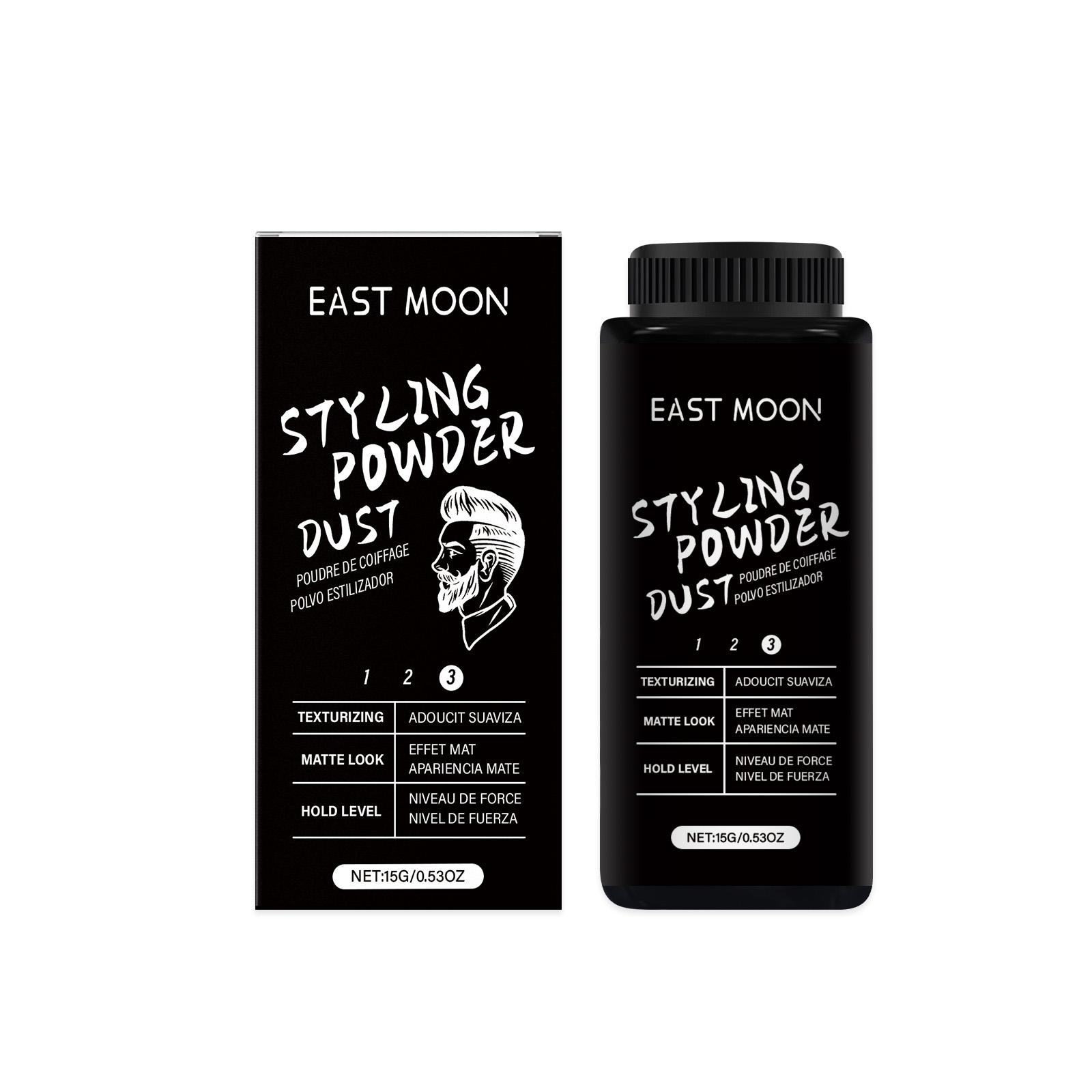 

East Moon Men s Styling Volume Powder More Thicken Increase Volumizing Absorbs Grease Covering Matte Hair Texture Fiber Powders 15g