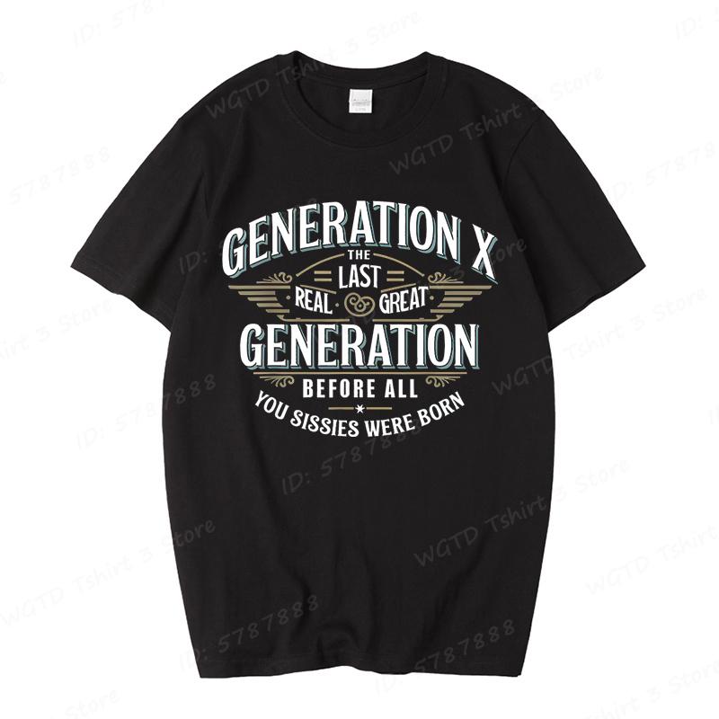 

Крутая футболка с черепом Поколение X до того, как все вы, неженки, родились Забавная футболка Поколения X Мужская уличная повседневная футболка с коротким рукавом 3XL