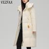 Women's Fashion Casual Fall Winter Solid Color Print Long Sleeve Jackets & Coats Down Coats