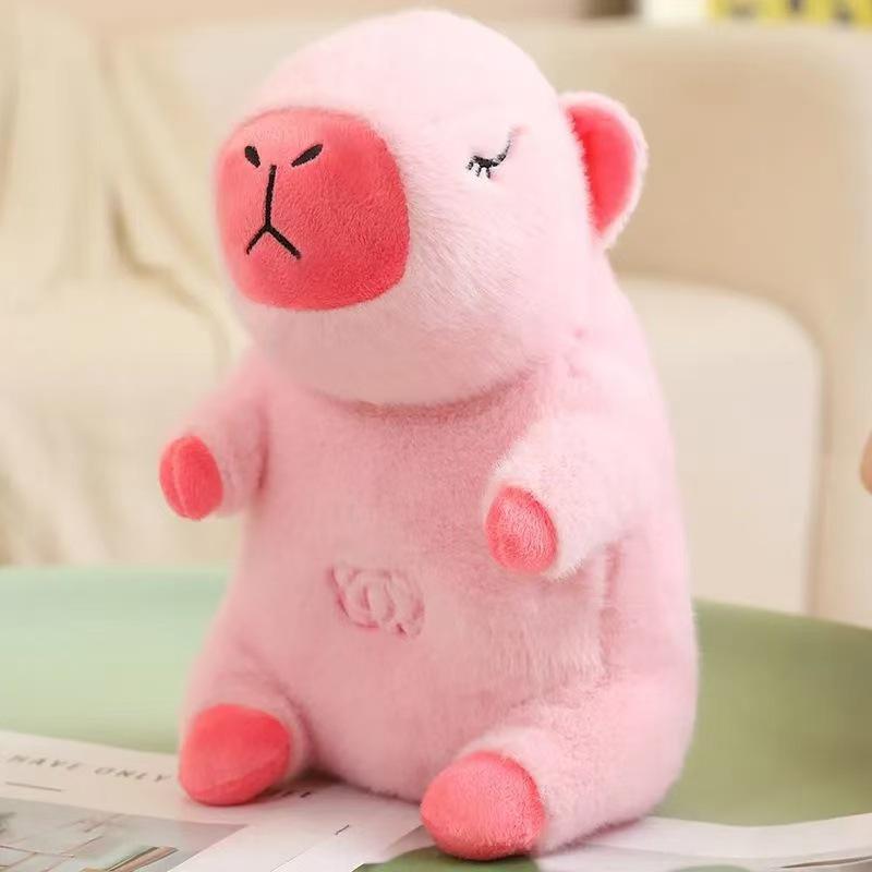 Luminous Strawberry & Radish Rabbit Soothing Plush Toy