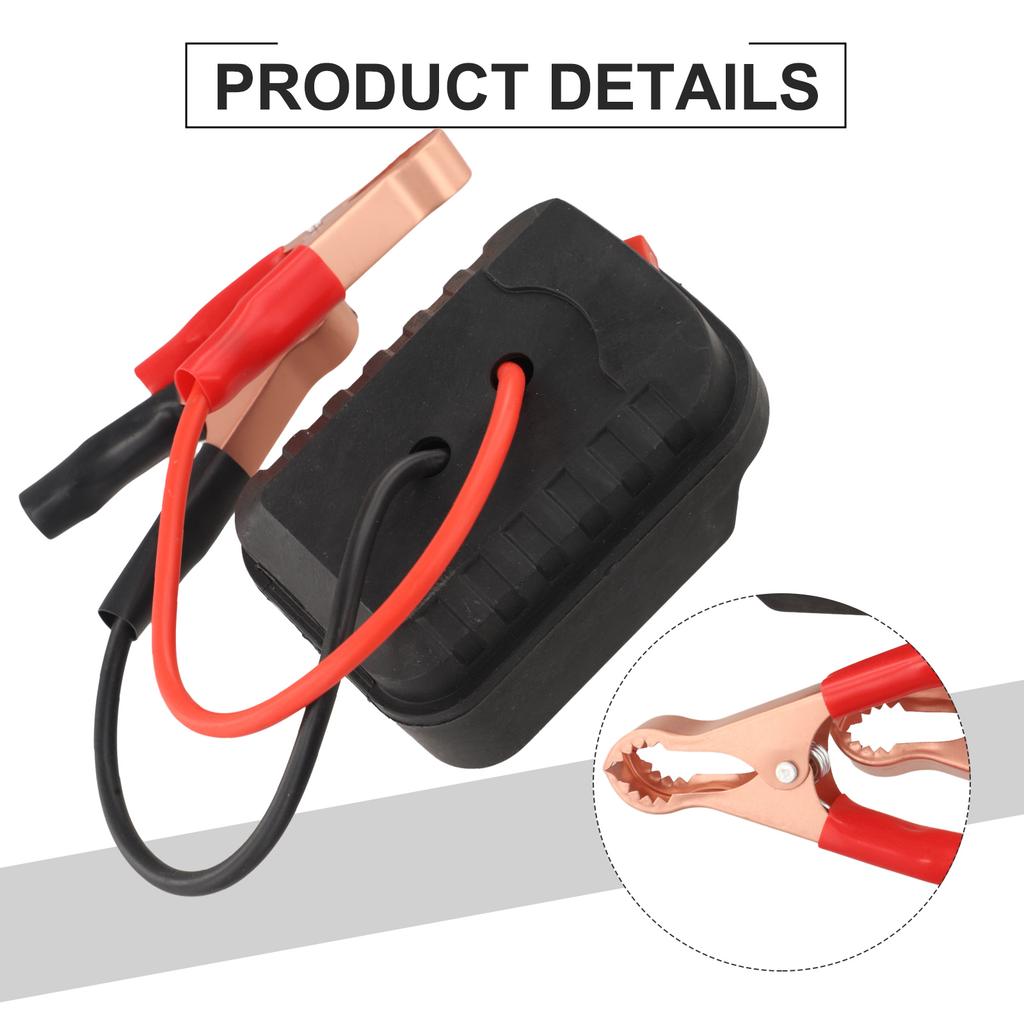 12V Power Supply Dual USB Charger Jump Starter Adapter