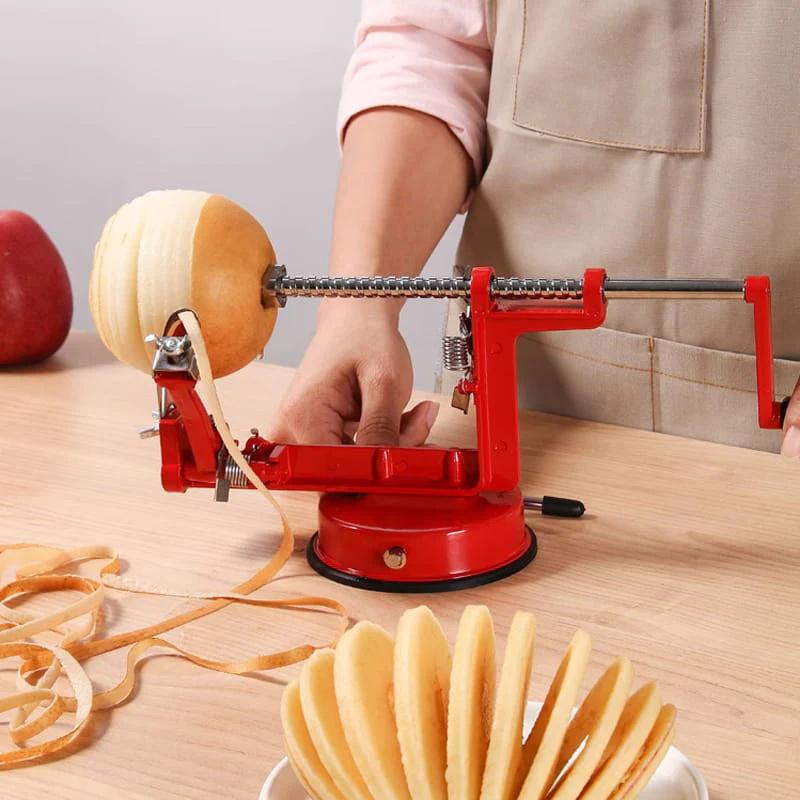 2025 Apple Peeler 3 In 1 Hand-cranked Stainless Steel Fruit Peeler Slicing Machine Peeled Tool Kitchen Apple Slicer Corer Cutter