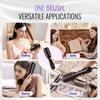 VEVOR Hair Blow Dryer Brush, 4 in 1 Ionic Hair Dryer and Styler Volumizer with 75mm Ceramic Coating Oval Barrel & 3 Heat Settings