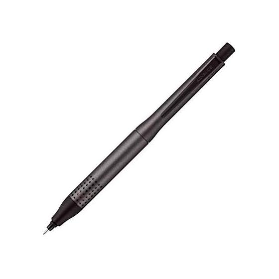 Mitsubishi Pencil KURUTOGA ADVANCE Upgrade Model 0.5mm Mechanical Pencil, Gunmetallic, Punching Grip, Low Center of Gravity Design, Smart Design