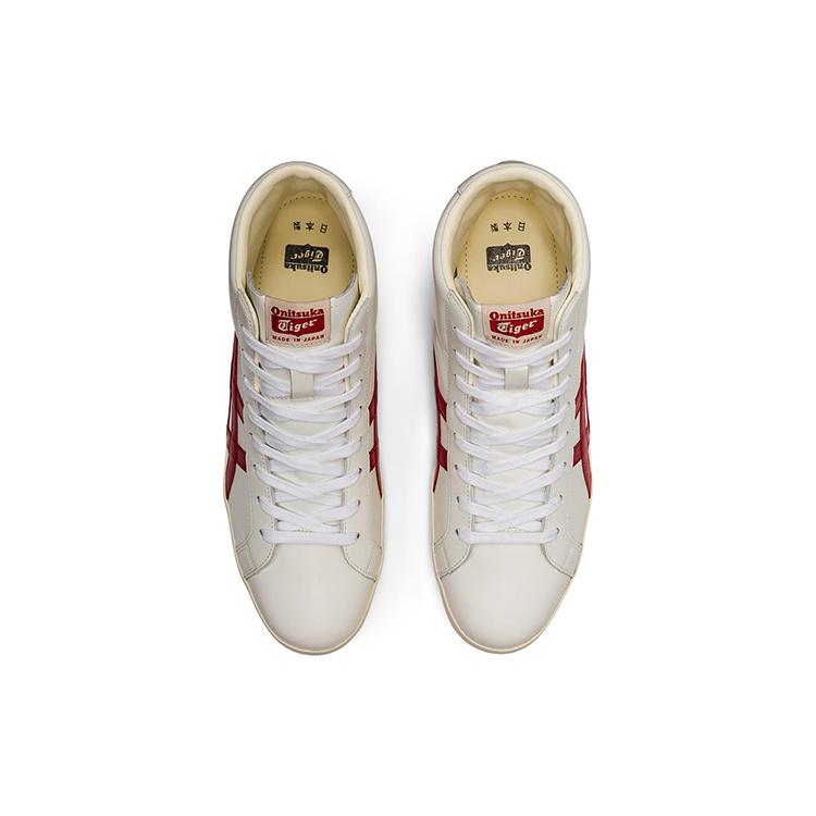 ONITSUKA TIGER Fabre High NM 'White Classic Red' (Unisex) White / Classic Red Skateboard Shoes 1183B439 100