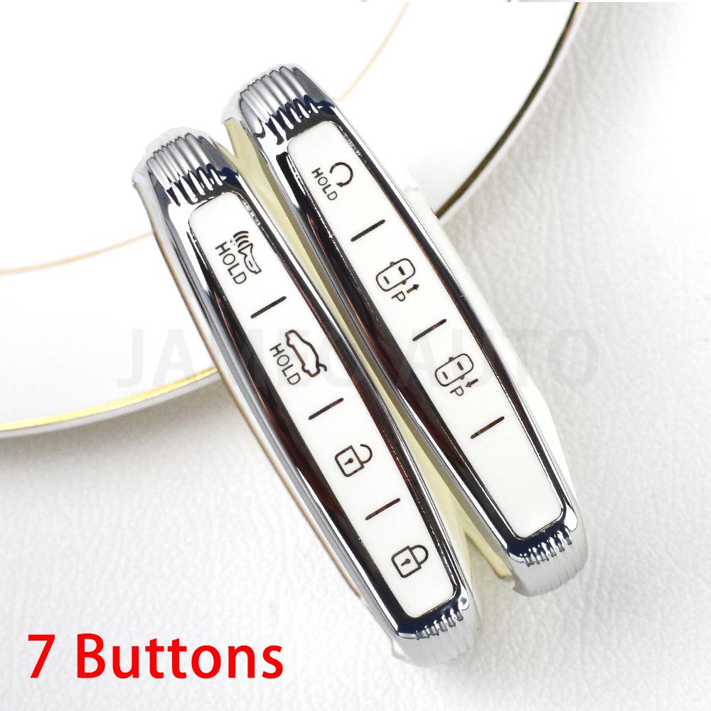 

Для Hyundai Genesis G90 GV60 2022 ТПУ 6 7 8 Кнопок Чехол-брелок для автомобильного смарт-ключа Чехол-ракушка Держатель Сумка Аксессуары-брелок