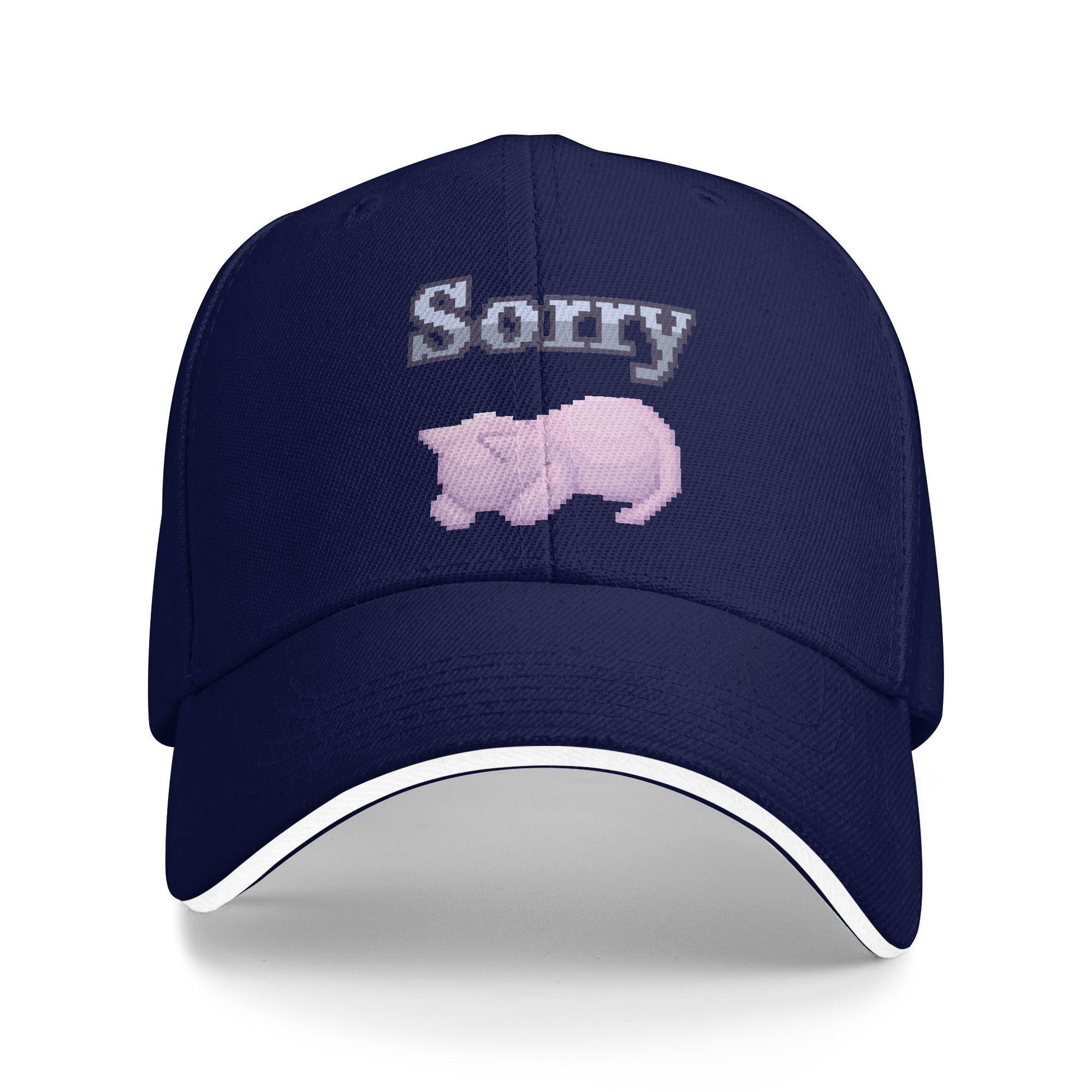 

New Arrival Needy Streamer Overload AmeChan Baseball Cap UnisexTeens Print Hip Hop Hats Summer y2k Retro Snapback Cap One Size