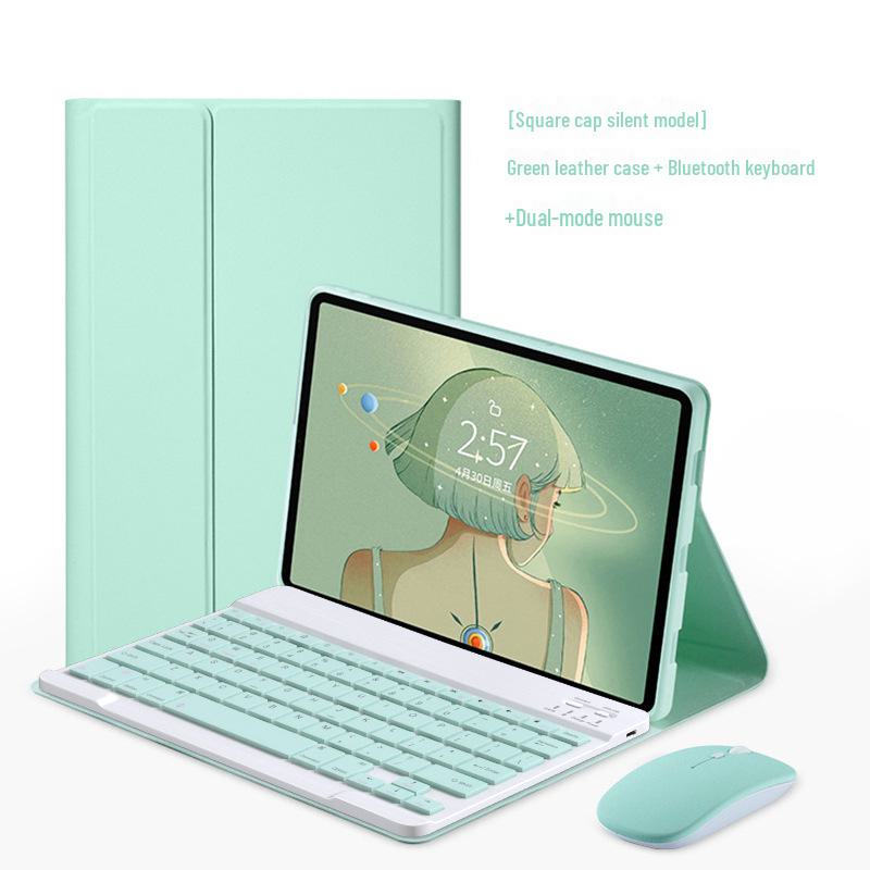 iPad Pro 11 Bluetooth Keyboard Leather Case 10th Gen 10.9 with Pen Slot - Magnetic Tablet Protective Shell 10.2