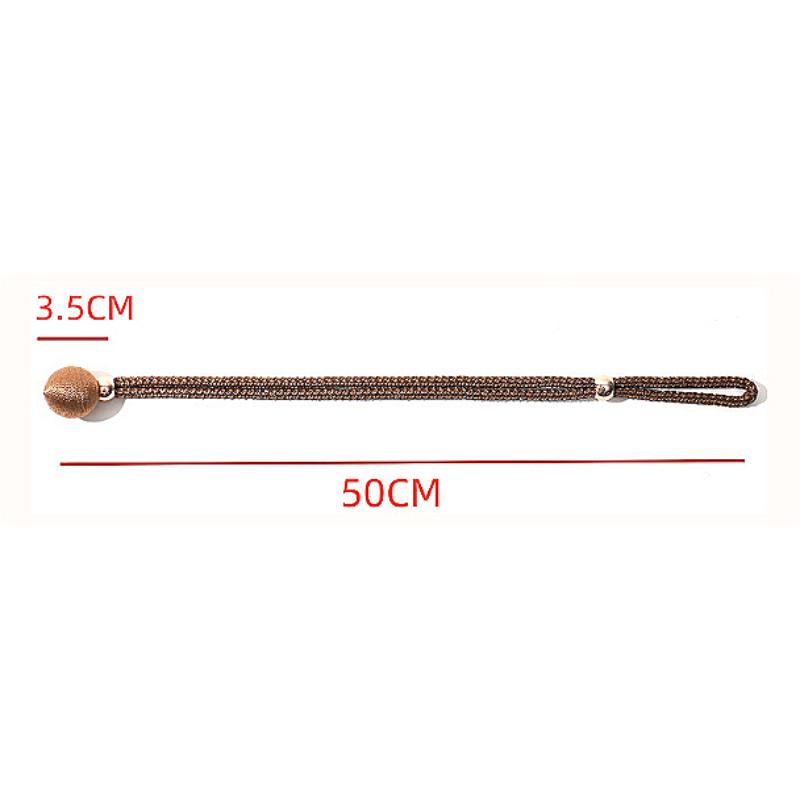 2PCS Adjustable High Quality French Ball Curtain Tiebacks Convenient Draped Tiebacks Decorative Curtain Fixer Curtain Tiebacks