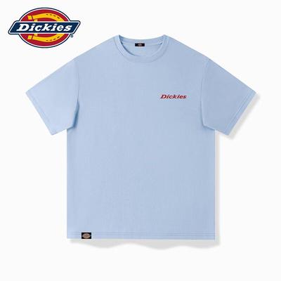 Dickies Men's American Retro Red Logo Print T-Shirt