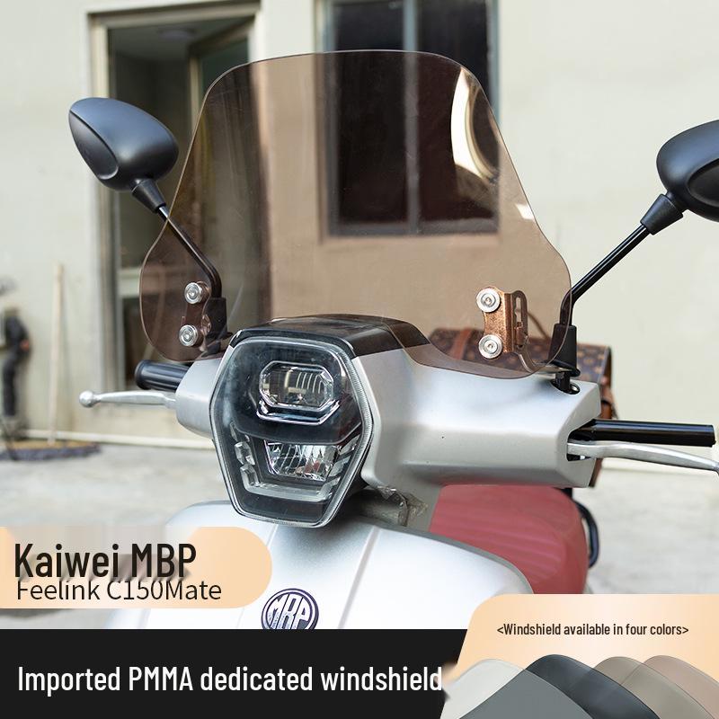 Kaiwei MBPFeelink C150 Mate Motorcycle Front & Rear Backrest Luggage Rack