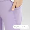 Girls' High Elasticity Skin-Friendly Yoga Flare Pants