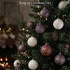 Delicate Vintage Christmas Baubles Exquisite Xmas Tree Trinkets Xmas Balls Ornaments  Store
