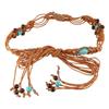 Versatile Woven Belt Ethnic Style Dress Chain Waist Dress Accessories Braided Waist Belt  Women
