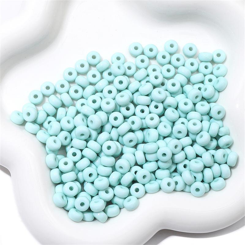 

100 Цветных Акриловых Разделительных Бусин-Абаков для Изготовления Украшений Своими Руками и Браслетов для Подвешивания в Машину 7x4mm, Hole: 1mm, 100 beads/pack