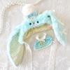 Fluffy Rabbit Costume Cap for Stuffed Stuffed Animal Clothes Animals, 10cm, Blue, [product]