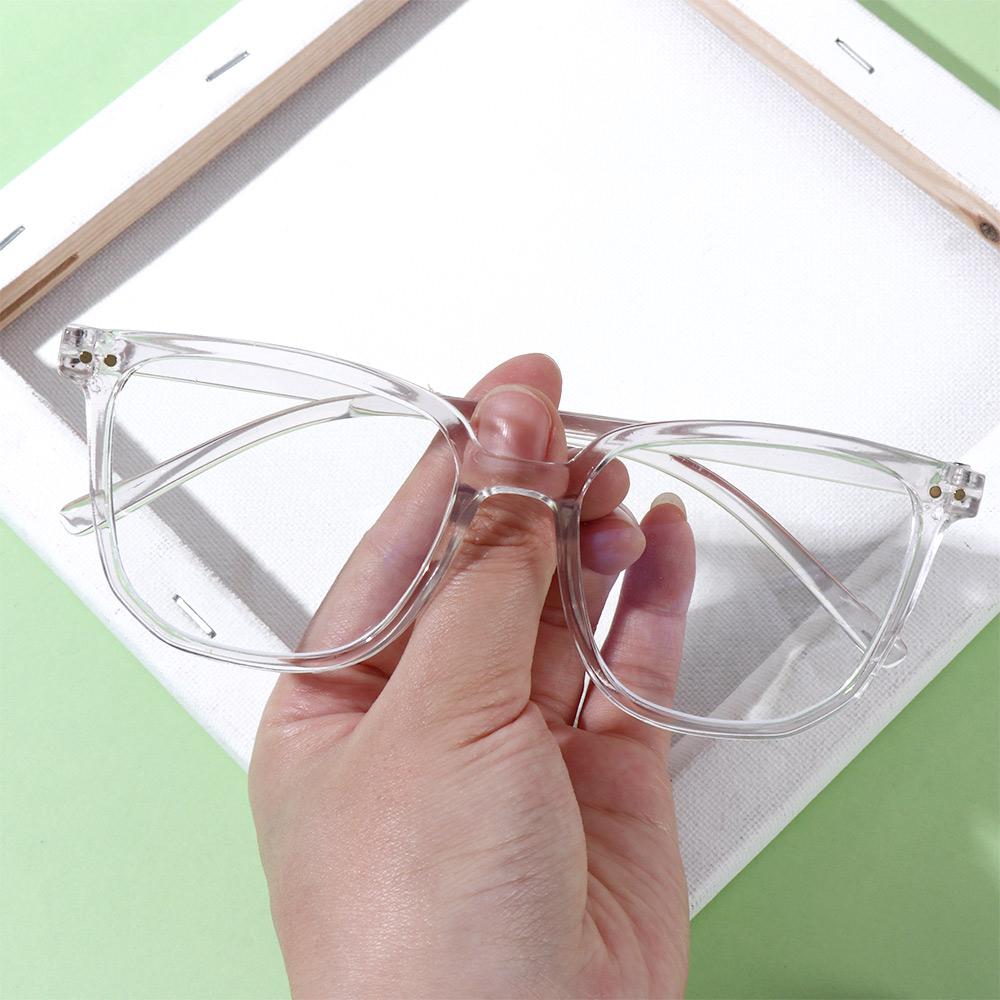 Frame Transparent Anti-Radiation Glasses Women Eyeglasses Anti Blue Light Eyeglasses Men Eyeglasses