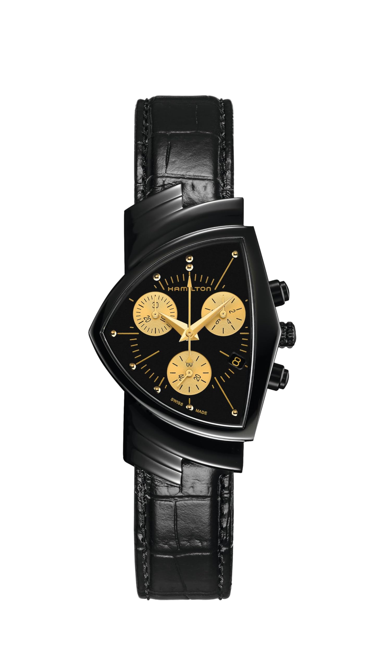 

HAMILTON Watch Genuine Warranty Ventura Chrono Quartz H24402730 Imported [Hamilton] [Regular Product]