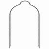 vidaXL Rosenbogen Schwarz 150 X 34 X 240 Cm Eisen