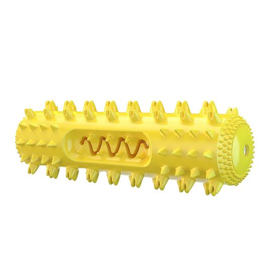 Pet Toy Teeth Cleaning Design Bite-Resistant TPR Medium Large Dogs Chew Toy with Built-In Sound Stimulator