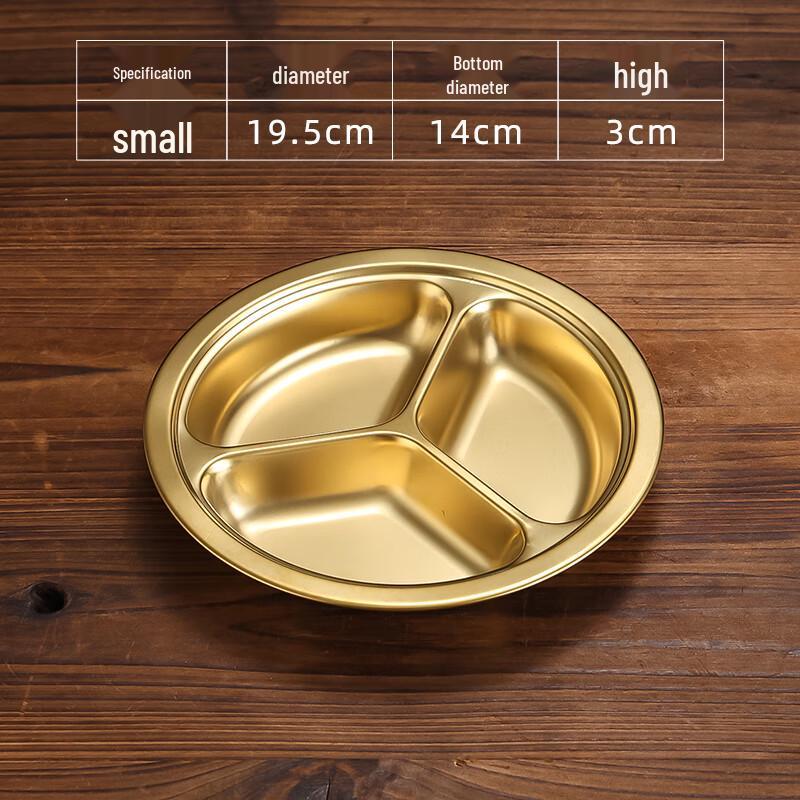 Ru Han Korean BBQ Plate with 3 Compartments