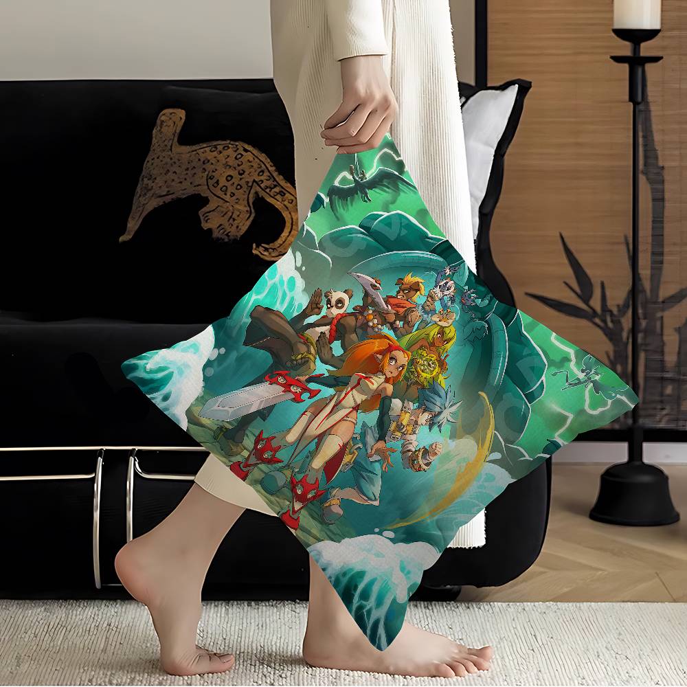Game W-Wakfu Cool Pillow Cover Sofa Cushion Cover Home Room Decoration Children Gift
