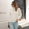 Women S Loose High Neck Long Sleeve Knit Sweater