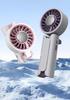 Portable Handheld Fan with Umbrella Clip – Mini Folding, Energy-Saving Cooling for Students Outdoors