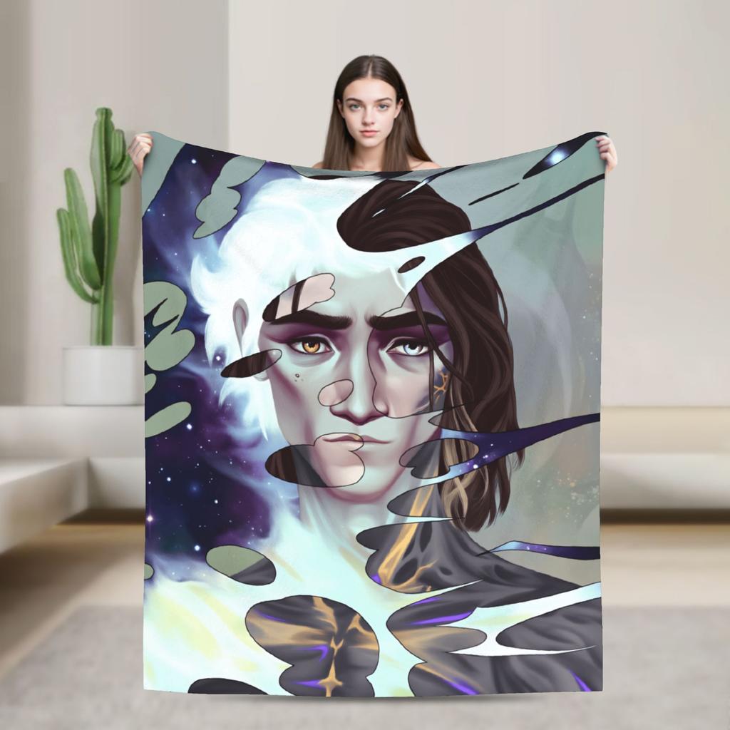 Arcane Soft Blanket Viktor Game Anime Jinx Jayce Caitlyn Jesus Sevika  Camping Plush Throw Blanket Home Decor Sofa Bed Cover