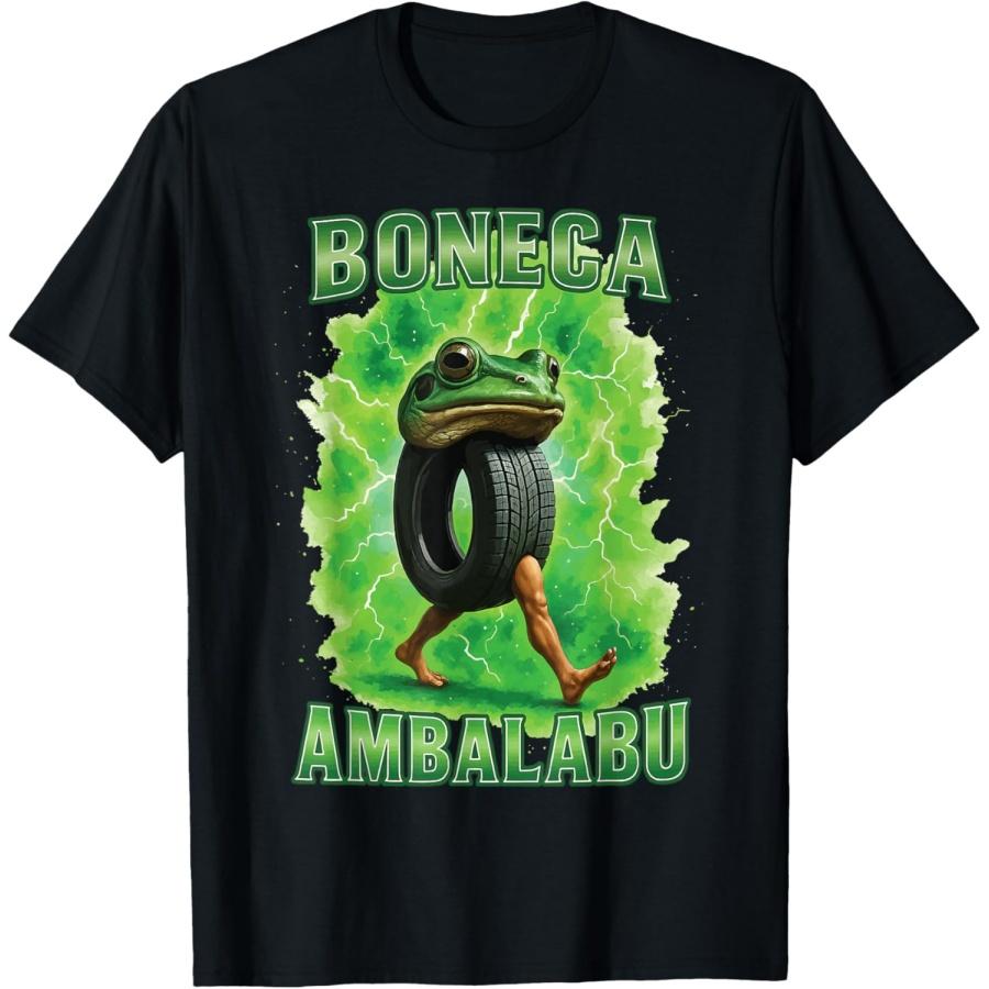 Футболка с мемом Boneca Ambalabu XXXXXL чёрный