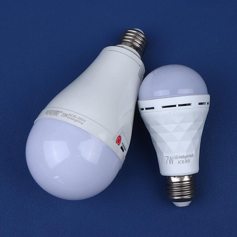 Bec LED Inteligent Chip de Încărcare de Urgență la Pană de Curent Acasă Baterie 18650 Fără Pâlpâire Cu Cârlig Bec de Urgență Detașabil