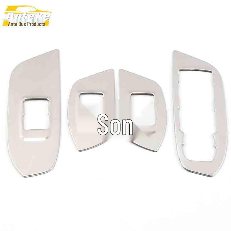 

Equinox Glass Switch Frame Stainless Steel Window Armrest Button Sticker