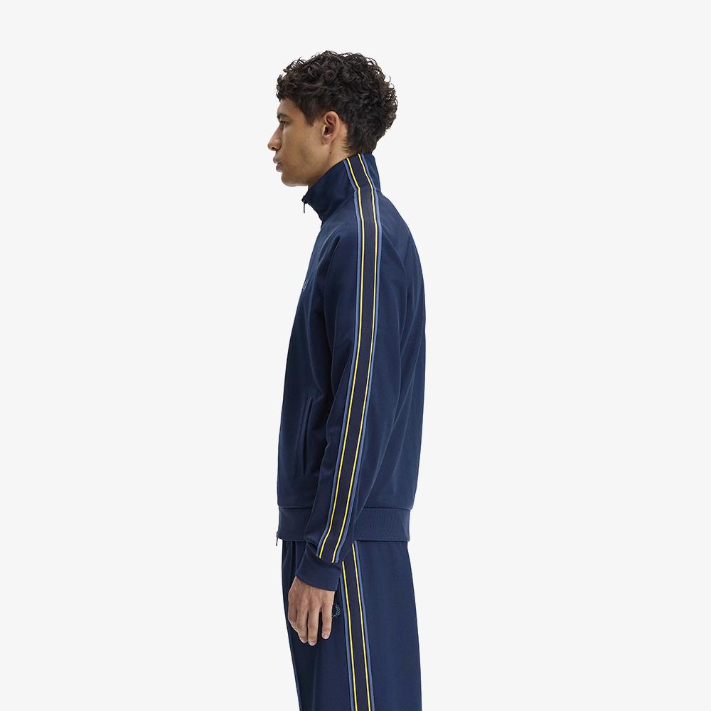 Fred Perry [Sport] Tramline Tape Trat Jacket - Tennis Blue Afpm2612309-X86