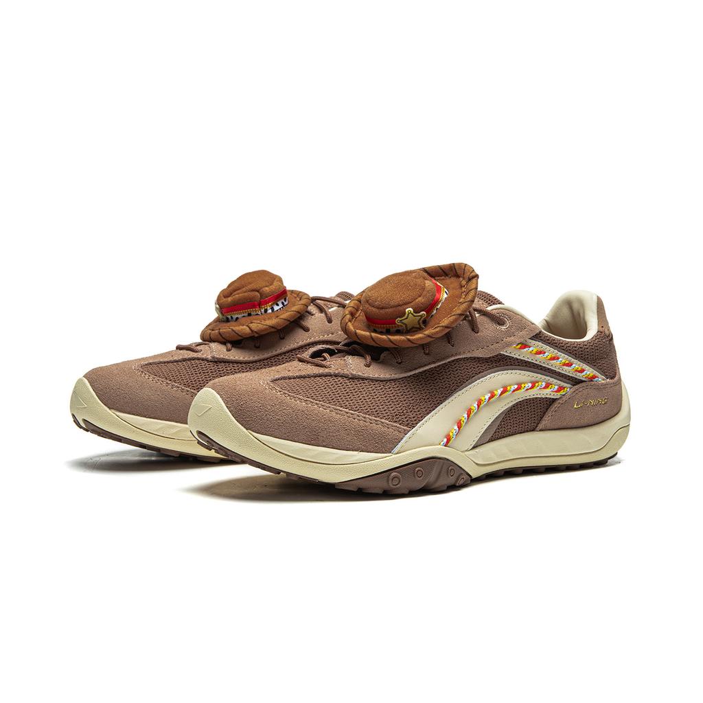 Disney X LiNing Heart Flow Pixar Toy Story Kollaboration Mode Retro Klassisch Bequem Weich Elastisch Langlebig Leicht Lässige Schuhe AGLV096-5