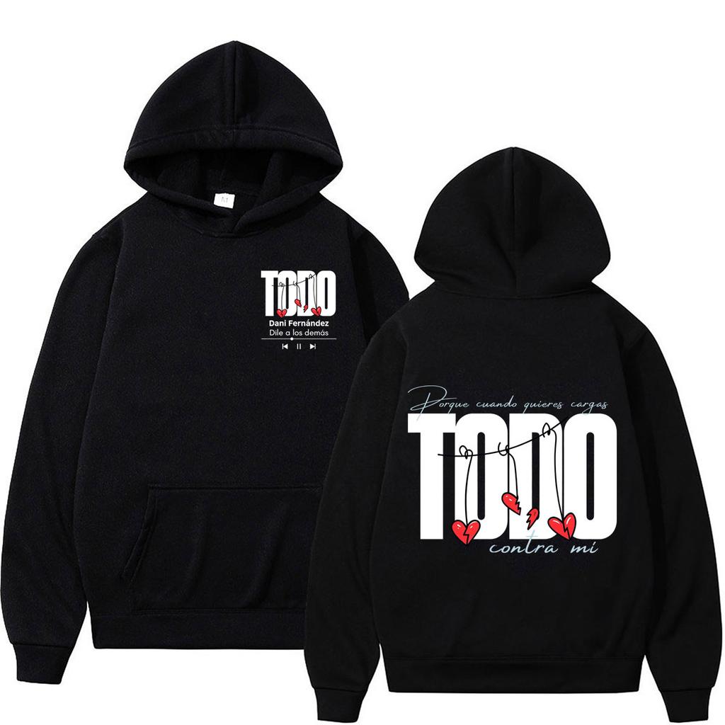 Dani Fernandez Tour 2026 Print Hoodie Men Women Fashion Sweatshirt Long Sleeves Loose Casual Hip-hop Punk Oversized Pullover