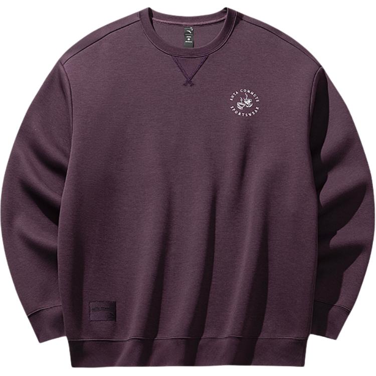 

Anta Training Series Letter Print Round Neck Versatile Breathable Sweatshirt Men sweatshirt 152617709-3 L