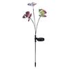 Solar Powered Garden Decorative Light with Butterfly Design Adjustable Stake for Outdoor Lawn Yard Patio Landscape Lighting