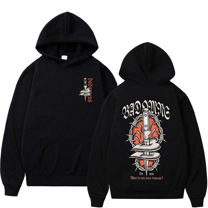 Bad Omens Band Love Killer Hoodie A of The Concrete Jungle Tour Sweatshirt Men's Clothing Hip Hop Oversized Pullover Hooded