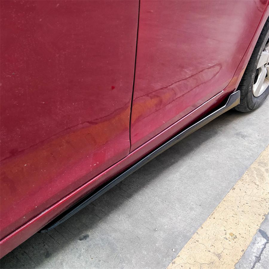 2pcs Universal Modified Side Skirt For Most Car Types