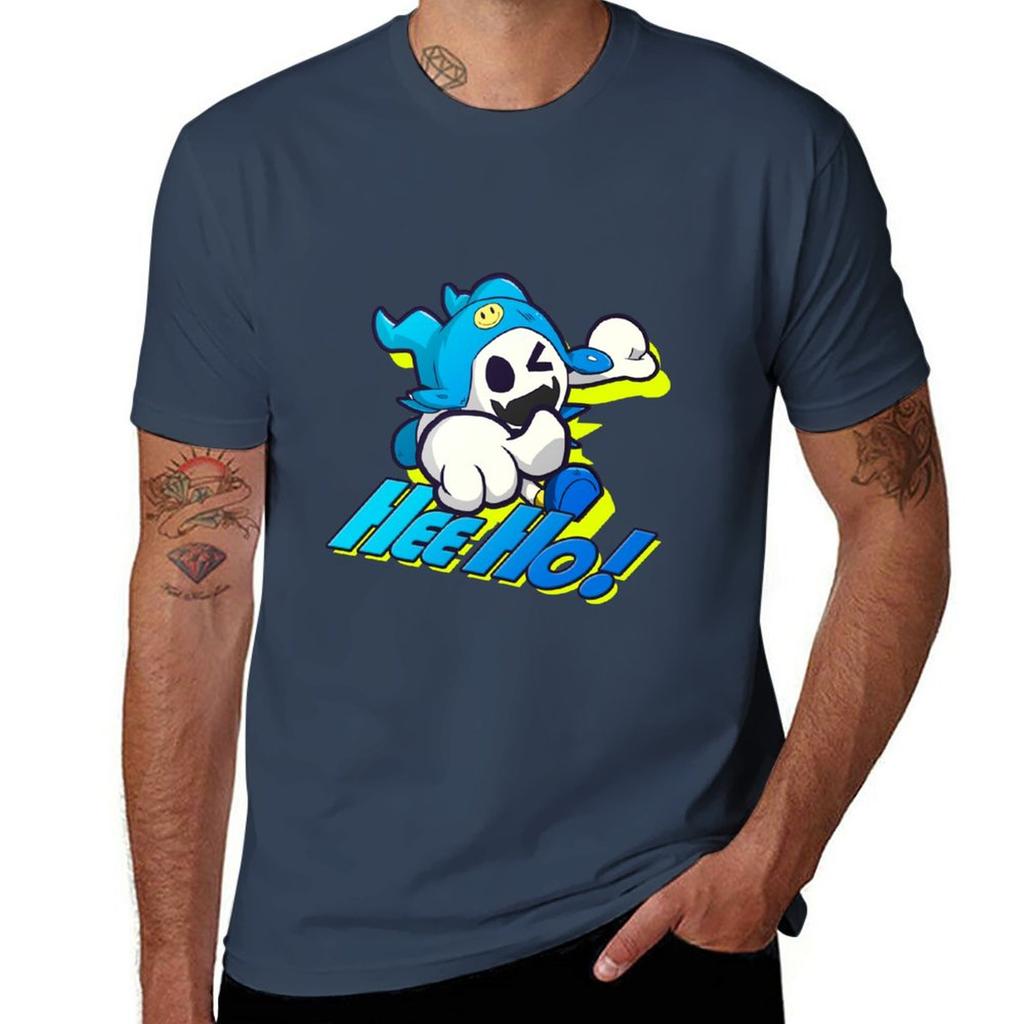 Hee Ho TShirt sweat summer top plus size tops mens white t shirts